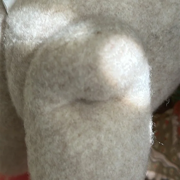 “Hazel” Russ the Judy Lynne Collection Plush Bunny Rabbit Green Bow 17”-Vintage - Picture 5 of 8